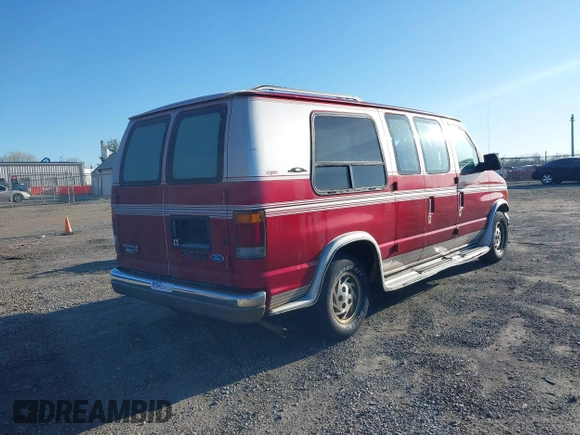 1993 Ford Econoline Cargo with VIN 1FDEE14N1PHB34171, listed as a IAAI auction lot 41828309 with 103,187 mi miles and . Bid and sale history available at carsss.com. Image 4.
