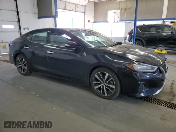2023 Nissan Maxima SV with VIN 1N4AA6CV4PC510717, listed as a Copart auction lot 62238885 with 37,480 mi miles and Salvage title. Bid and sale history available at DreamBid. Image 4.