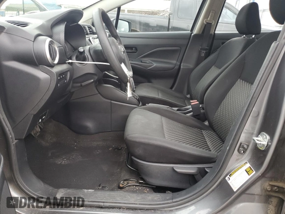 2021 Nissan Versa S с VIN 3N1CN8DVXML920121, выставлен на аукционе Copart как лот 57113425 с пробегом 75 958 миль миль и Списание • Salvage title. История ставок и продаж доступна на DreamBid. Изображение 7.