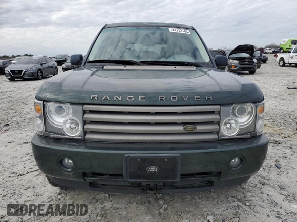 2004 Land Rover Range Rover HSE with VIN SALME11454A156859, listed as a Copart auction lot 44732145 with 129,404 mi miles and Clean Title. Bid and sale history available at carsss.com. Image 5.