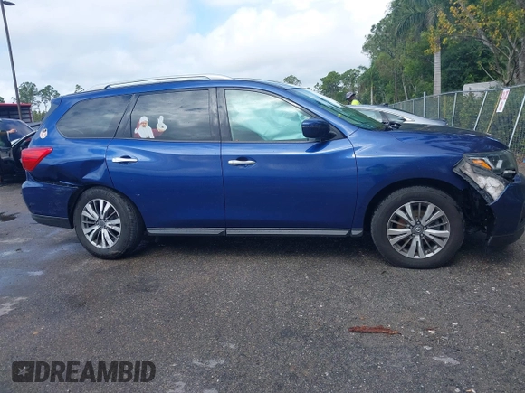 2019 Nissan Pathfinder SV with VIN 5N1DR2MN7KC619975, listed as a IAAI auction lot 39309211 with 120,658 mi miles and . Bid and sale history available at DreamBid. Image 13.