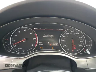 2016 Audi A6 Prestige with VIN WAUHGAFC1GN129672, listed as a Copart auction lot 58432025 with 62,484 mi miles and Salvage title. Bid and sale history available at DreamBid. Image 9.