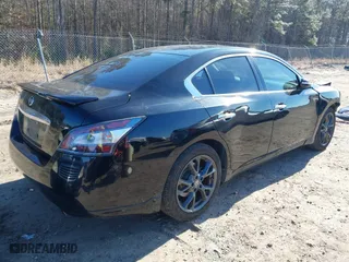 2012 Nissan Maxima 3.5 S with VIN 1N4AA5AP3CC830118, listed as a IAAI auction lot 41289188 with 223,508 mi miles. Bid and sale history available at carsss.com. Image 4.