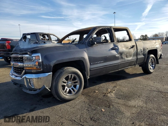 2016 Chevrolet Silverado 1500 LT with VIN 1GCUKREC6GF188467, listed as a Copart auction lot 80295804 with Not Provided miles and Salvage Title. Bid and sale history available at DreamBid. Image 1.
