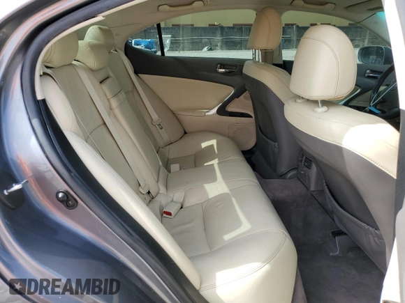 2013 Lexus IS 250 with VIN JTHBF5C24D5192600, listed as a Copart auction lot 58946155 with 144,022 mi miles and Salvage title. Bid and sale history available at DreamBid. Image 10.