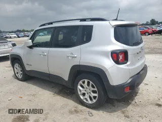 2018 Jeep Renegade Latitude with VIN ZACCJABB5JPH11414, listed as a Copart auction lot 57204235 with 73,097 mi miles and Salvage title. Bid and sale history available at DreamBid. Image 2.