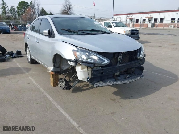 2019 Nissan Sentra SV with VIN 3N1AB7APXKY202357, listed as a IAAI auction lot 41795476 with 107,406 mi miles. Bid and sale history available at carsss.com. Image 6.