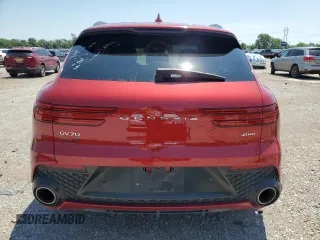 2023 Genesis GV70 2.5T with VIN KMUMADTB3PU111631, listed as a Copart auction lot 60283415 with 37,708 mi miles and Salvage title. Bid and sale history available at DreamBid. Image 6.