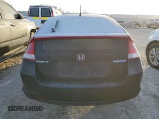2011 Honda Insight with VIN JHMZE2H36BS007317, listed as a Copart auction lot 42433365 with 116,097 mi miles and Salvage title. Bid and sale history available at DreamBid. Image 6.