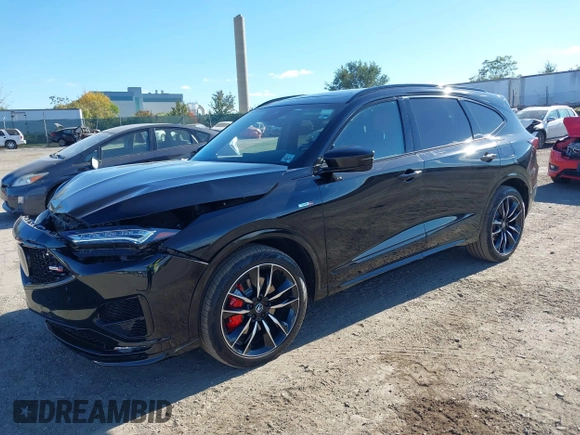 2024 Acura MDX Type S w/Advance Package with VIN 5J8YD8H8XRL002562, listed as a IAAI auction lot 40618849 with 15,080 mi miles. Bid and sale history available at carsss.com. Image 17.