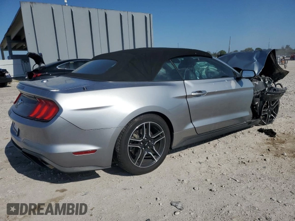 2022 Ford Mustang EcoBoost with VIN 1FATP8UH7N5118943, listed as a Copart auction lot 57218815 with Not provided miles and Non repairable. Bid and sale history available at DreamBid. Image 3.