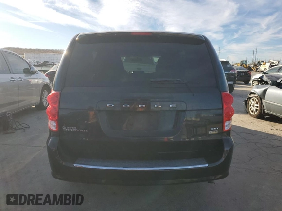 2015 Dodge Grand Caravan SXT with VIN 2C4RDGCG1FR556426, listed as a Copart auction lot 79807364 with 159,338 mi miles and Salvage Title. Bid and sale history available at DreamBid. Image 6.