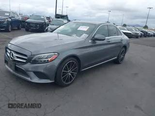 2021 Mercedes-Benz C 300 with VIN W1KWF8DB3MR624918, listed as a IAAI auction lot 41739988 with 63,321 mi miles and . Bid and sale history available at carsss.com. Image 2.