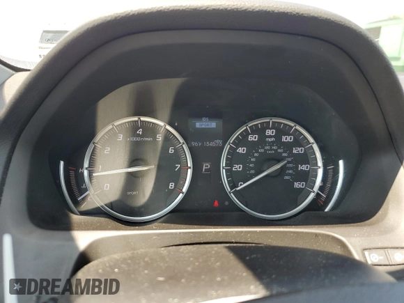 2015 Acura TLX V6 with VIN 19UUB2F30FA014347, listed as a Copart auction lot 55644404 with 134,573 mi miles. Bid and sale history available at carsss.com. Image 9.
