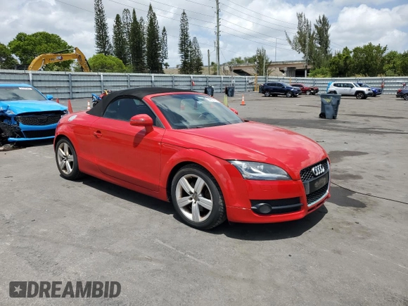 2008 Audi TT 2.0T with VIN TRUMF38J981025716, listed as a Copart auction lot 54651405 with 125,811 mi miles and Clean Title. Bid and sale history available at carsss.com. Image 4.