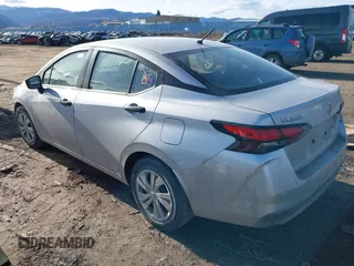 2020 Nissan Versa S with VIN 3N1CN8DV1LL861717, listed as a IAAI auction lot 41646592 with 100,107 mi miles. Bid and sale history available at carsss.com. Image 3.