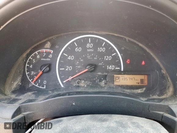 2016 Nissan Versa SV with VIN 3N1CN7AP6GL851450, listed as a Copart auction lot 59543325 with 135,747 mi miles and Salvage title. Bid and sale history available at DreamBid. Image 9.