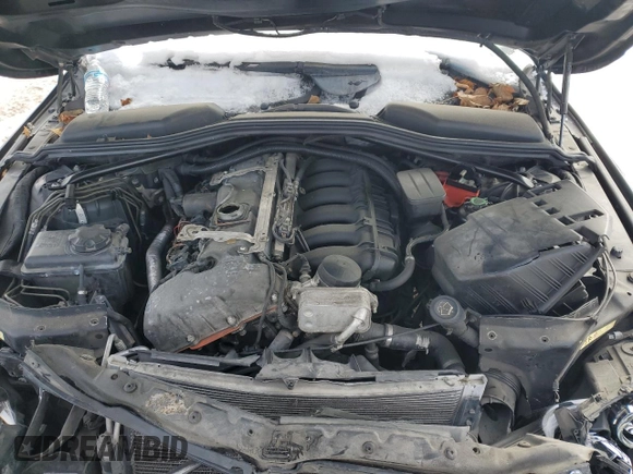 2007 BMW 5 Series 530xi with VIN WBANF73517CU25107, listed as a Copart auction lot 45581435 with 249,612 mi miles and Salvage Title. Bid and sale history available at carsss.com. Image 13.