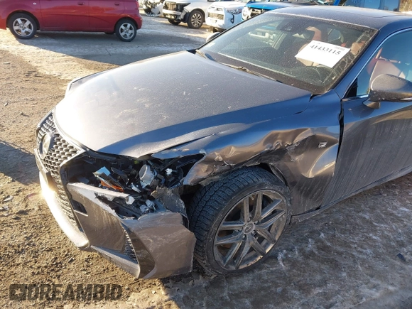 2018 Lexus IS 300 with VIN JTHC81D29J5033119, listed as a IAAI auction lot 41433115 with 42,025 mi miles and . Bid and sale history available at DreamBid. Image 6.