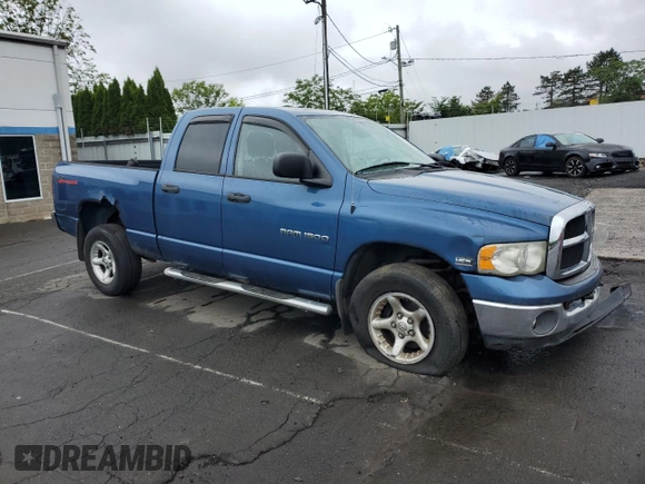 2005 Dodge 1500 SLT z VIN 1D7HU18DX5S291791, wystawiony jako Copart lot #58835875 z przebiegiem 107 943 mil mil oraz Szkoda całkowita • Salvage title. Historia ofert i sprzedaży dostępna na DreamBid. Obrazek 4.