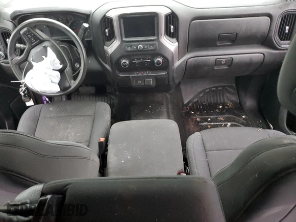 2020 Chevrolet Silverado 1500 Work Truck with VIN 1GCRYAEH6LZ117120, listed as a Copart auction lot 43200635 with 0 mi miles and Clean Title. Bid and sale history available at carsss.com. Image 8.