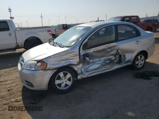 2011 Chevrolet Aveo 1LT with VIN KL1TD5DE0BB154808, listed as a Copart auction lot 59940335 with 123,949 mi miles and Salvage title. Bid and sale history available at DreamBid. Image 1.