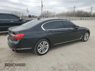 2016 BMW 7 Series 750i z VIN WBA7F0C51GGL99505, wystawiony jako Copart lot #49775245 z przebiegiem 46 703 mil mil oraz Szkoda całkowita • Salvage title. Historia ofert i sprzedaży dostępna na DreamBid. Obrazek 3.