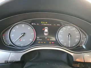 2016 Audi S6 Premium Plus with VIN WAUF2AFCXGN080073, listed as a Copart auction lot 42612115 with 124,902 mi miles and Salvage Title. Bid and sale history available at carsss.com. Image 9.