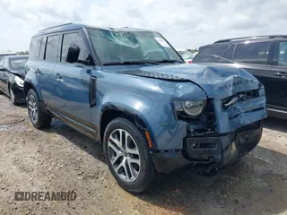 2023 Land Rover Defender X-Dynamic SE with VIN SALE27EU8P2221129, listed as a IAAI auction lot 41955991 with 25,051 mi miles and . Bid and sale history available at DreamBid. Image 1.