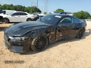 2019 Ford Mustang GT with VIN 1FA6P8CF0K5132031, listed as a Copart auction lot 54953425 with 31,186 mi miles and Salvage title. Bid and sale history available at DreamBid. Image 1.