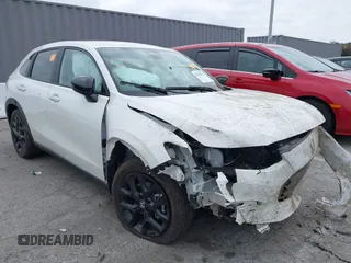 2024 Honda HR-V Sport with VIN 3CZRZ1H54RM739296, listed as a IAAI auction lot 42159396 with Not provided miles and . Bid and sale history available at DreamBid. Image 1.