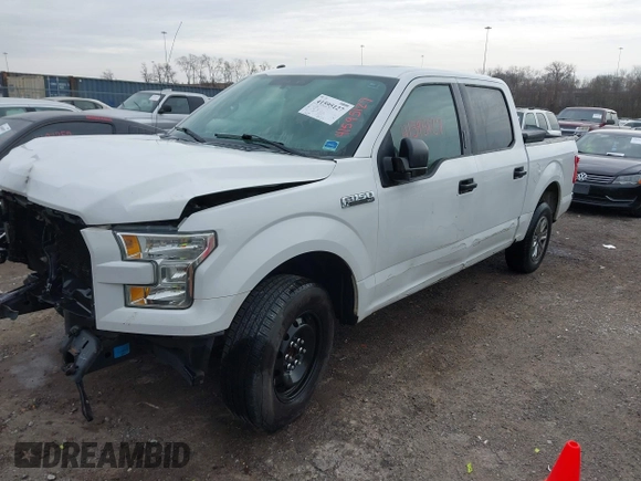 2016 Ford F-150 XL with VIN 1FTEW1CFXGFB28263, listed as a IAAI auction lot 41595127 with 166,582 mi miles and . Bid and sale history available at DreamBid. Image 17.
