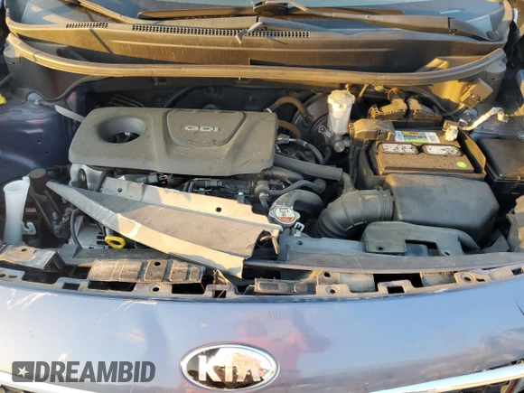 2017 Kia Rio EX with VIN KNADN4A39H6058651, listed as a Copart auction lot 78349644 with 43,859 mi miles and Salvage Title. Bid and sale history available at carsss.com. Image 12.
