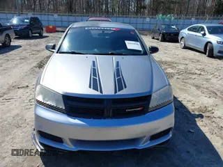 2014 Dodge Avenger SE with VIN 1C3CDZAG9EN222245, listed as a IAAI auction lot 41624596 with 123,890 mi miles and . Bid and sale history available at DreamBid. Image 6.