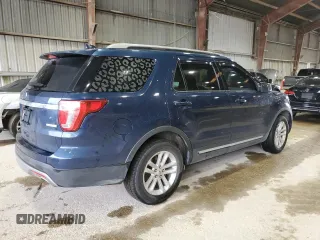 2017 Ford Explorer XLT with VIN 1FM5K7DH4HGD78362, listed as a Copart auction lot 51101545 with 127,091 mi miles and Salvage Title. Bid and sale history available at DreamBid. Image 3.