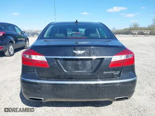 2013 Hyundai Genesis 5.0L R-Spec with VIN KMHGC4DH4DU225996, listed as a IAAI auction lot 41996696 with 184,219 mi miles. Bid and sale history available at carsss.com. Image 16.