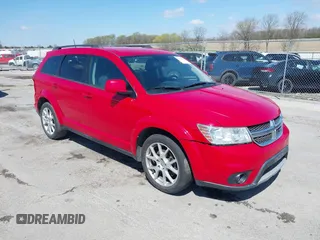 2013 Dodge Journey SXT with VIN 3C4PDCBB6DT555790, listed as a IAAI auction lot 42078616 with 171,643 mi miles. Bid and sale history available at carsss.com. Image 1.