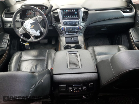 2016 Chevrolet Suburban LT with VIN 1GNSKHKC3GR394311, listed as a Copart auction lot 47304525 with 114,697 mi miles and Salvage Title. Bid and sale history available at DreamBid. Image 8.