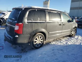 2014 Chrysler Town & Country Touring with VIN 2C4RC1BG7ER300744, listed as a Copart auction lot 37990234 with 111,952 mi miles and Salvage Title. Bid and sale history available at carsss.com. Image 3.