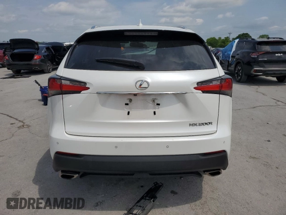 2017 Lexus NX 200t z VIN JTJBARBZ1H2106797, wystawiony jako Copart lot #54888015 z przebiegiem 96 165 mil mil oraz Szkoda całkowita • Salvage title. Historia ofert i sprzedaży dostępna na DreamBid. Obrazek 6.
