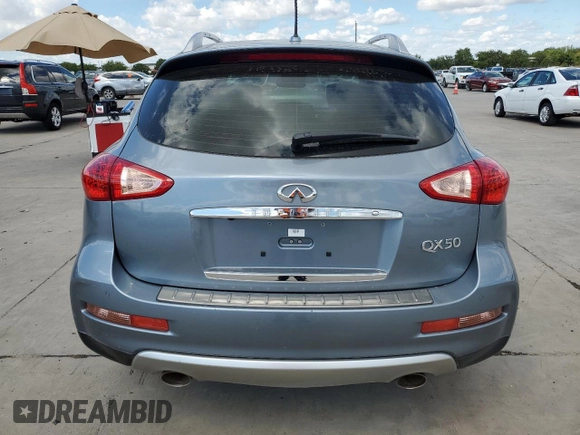 2017 Infiniti QX50 with VIN JN1BJ0RP4HM382093, listed as a Copart auction lot 70749584 with 91,125 mi miles and Salvage Title. Bid and sale history available at carsss.com. Image 6.
