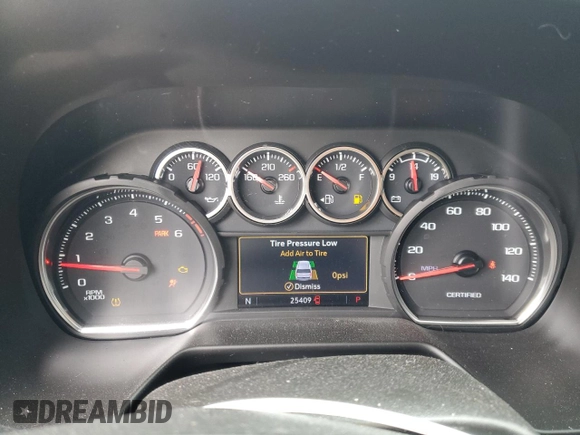 2022 Chevrolet Tahoe with VIN 1GBSCLED2NR317444, listed as a Copart auction lot 43927155 with 25,409 mi miles and Salvage title. Bid and sale history available at DreamBid. Image 9.