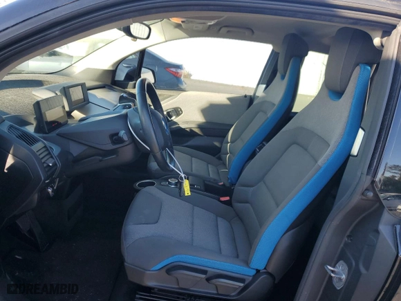 2018 BMW i3 with VIN WBY7Z2C5XJVE61817, listed as a Copart auction lot 89173665 with 22,811 mi miles and Salvage Title. Bid and sale history available at carsss.com. Image 7.