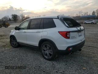 2019 Honda Passport EX-L z VIN 5FNYF7H52KB009328, wystawiony jako Copart lot #44317595 z przebiegiem 54 331 mil mil oraz Szkody całkowita. Historia ofert i sprzedaży dostępna na DreamBid. Obrazek 2.