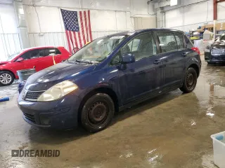 2008 Nissan Versa S with VIN 3N1BC13E38L372138, listed as a Copart auction lot 81855864 with 95,318 mi miles and Clean title. Bid and sale history available at DreamBid. Image 1.
