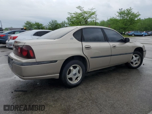 2002 Chevrolet Impala z VIN 2G1WF55E929353560, wystawiony jako Copart lot #54259205 z przebiegiem 113 182 mil mil oraz Szkoda całkowita • Salvage title. Historia ofert i sprzedaży dostępna na DreamBid. Obrazek 3.