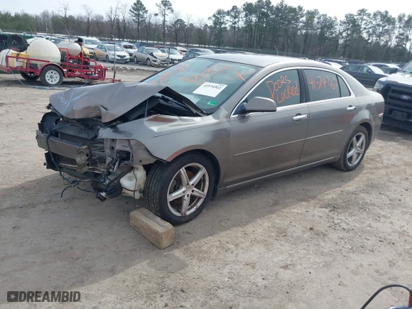 2012 Chevrolet Malibu LT w/2LT with VIN 1G1ZD5E00CF271040, listed as a IAAI auction lot 41574362 with 192,373 mi miles. Bid and sale history available at carsss.com. Image 2.