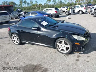 2008 Mercedes-Benz SLK-Class 3.5L with VIN WDBWK56F38F186671, listed as a IAAI auction lot 41530919 with 115,567 mi miles. Bid and sale history available at carsss.com. Image 13.