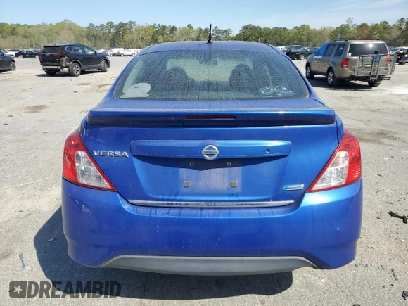2016 Nissan Versa S Plus with VIN 3N1CN7APXGL900360, listed as a Copart auction lot 50884845 with 189,807 mi miles and Salvage Title. Bid and sale history available at carsss.com. Image 6.