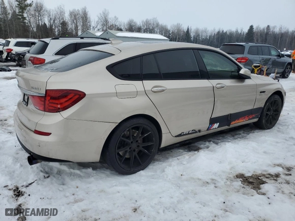 2011 BMW 5 Series Gran Turismo 535i xDrive with VIN WBASP2C50BC338360, listed as a Copart auction lot 46491305 with 191,574 mi miles and Clean Title. Bid and sale history available at carsss.com. Image 3.